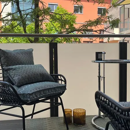 公寓 Modern & Cozy Muenchner Freiheit With Balcony
