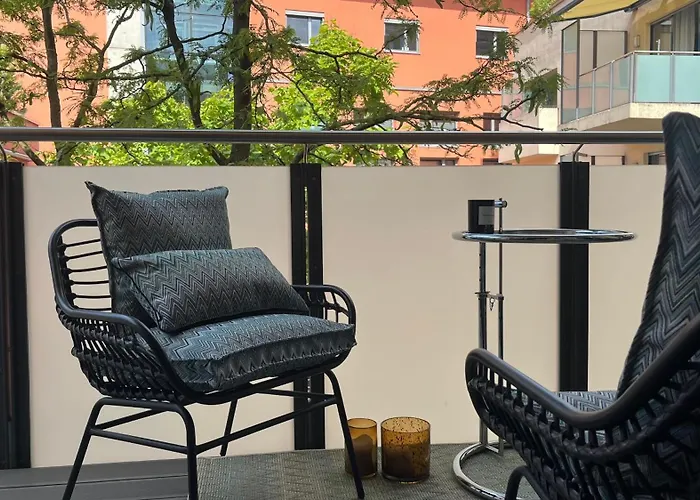 公寓 Modern & Cozy Muenchner Freiheit With Balcony